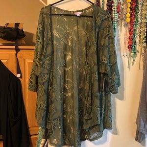 LuLaRoe Olive Lace Lindsay